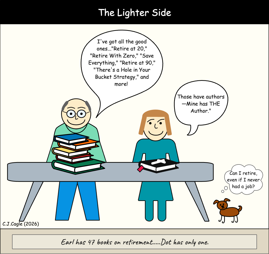 Introducing "The Lighter Side" of Retirement Stewardship